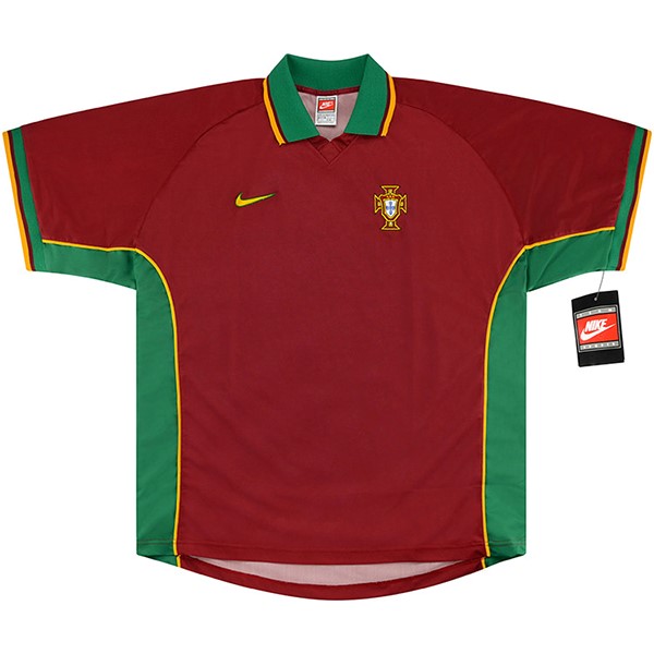 Tailandia Camiseta Portugal 1ª Retro 1998 Rojo